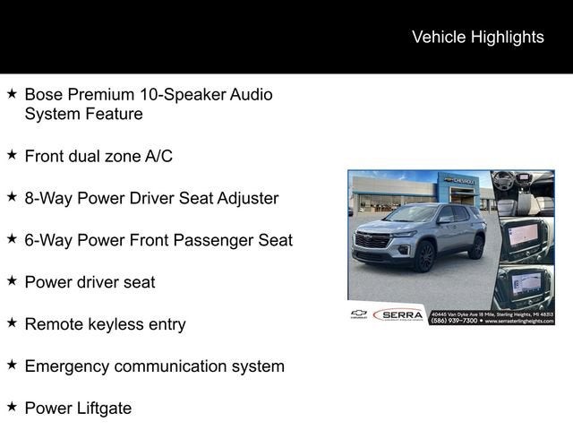2023 Chevrolet Traverse RS