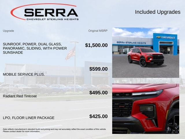 2026 Chevrolet Traverse RS