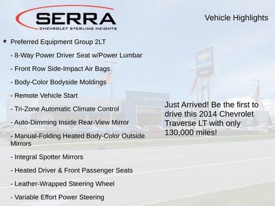 2014 Chevrolet Traverse LT