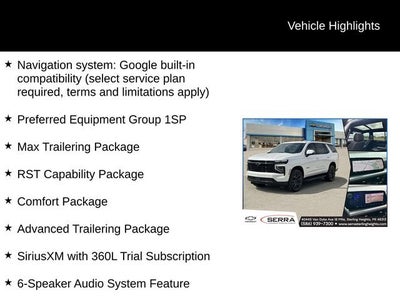 2025 Chevrolet Tahoe RST