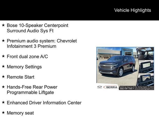 2023 Chevrolet Tahoe High Country