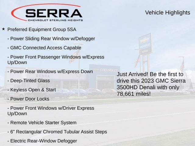 2023 GMC Sierra 3500 HD Denali DRW