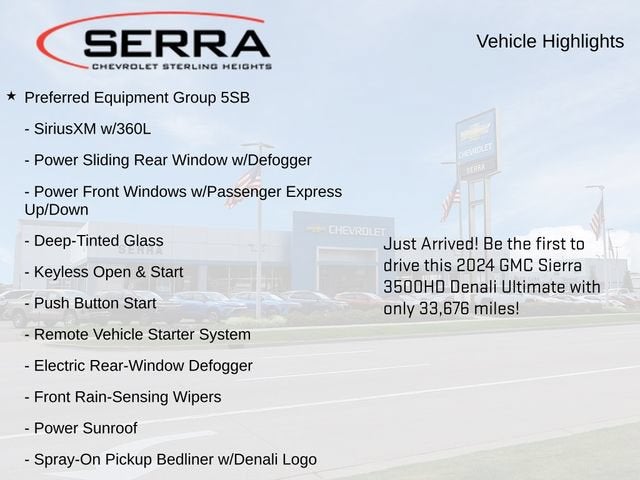 2024 GMC Sierra 3500 HD Denali Ultimate DRW