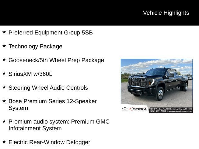 2024 GMC Sierra 3500 HD Denali Ultimate DRW