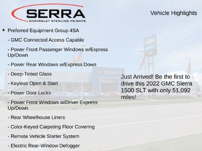 2022 GMC Sierra 1500 Limited SLT