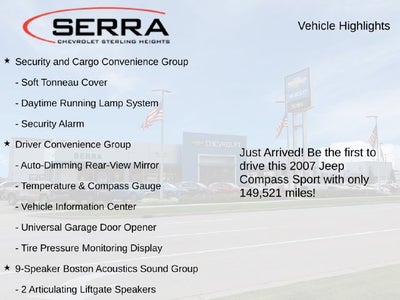 2007 Jeep Compass Sport