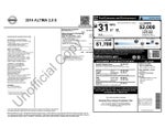 2014 Nissan Altima 2.5 S