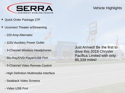 2019 Chrysler Pacifica Limited