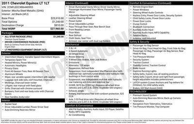 2011 Chevrolet Equinox LT w/1LT