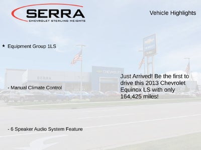 2013 Chevrolet Equinox LS
