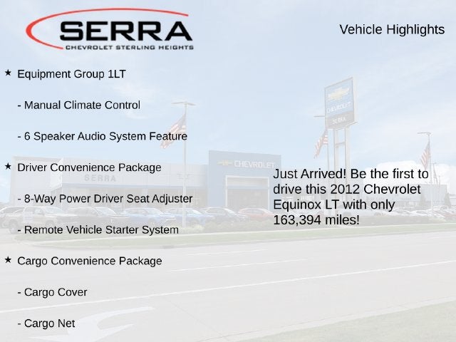 2012 Chevrolet Equinox LT w/1LT