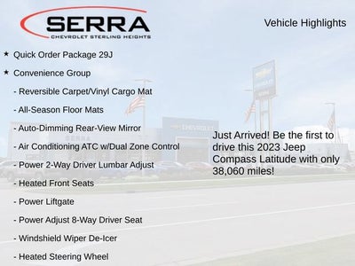 2023 Jeep Compass Latitude 4x4