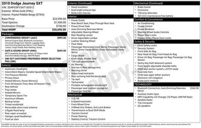 2010 Dodge Journey SXT