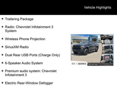 2023 Chevrolet Silverado 1500 Custom Trail Boss