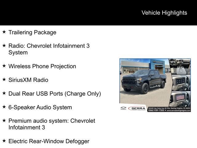 2023 Chevrolet Silverado 1500 Custom Trail Boss