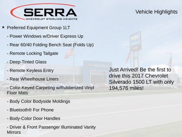 2017 Chevrolet Silverado 1500 LT