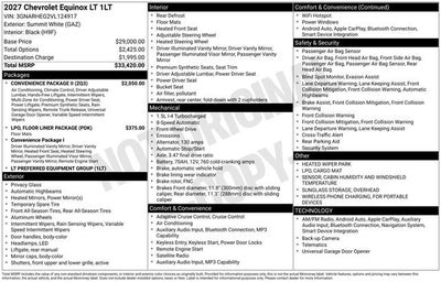 2027 Chevrolet Equinox LT