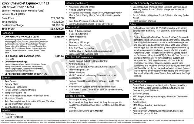 2027 Chevrolet Equinox LT