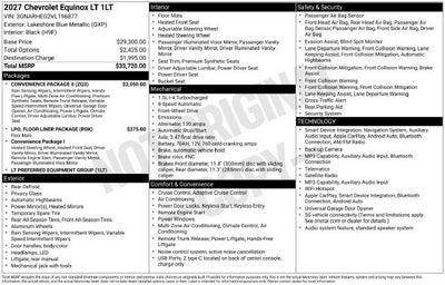2027 Chevrolet Equinox LT