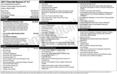 2027 Chevrolet Equinox LT
