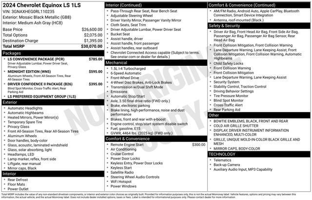 2024 Chevrolet Equinox LS