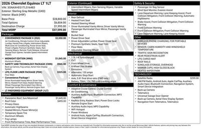 2026 Chevrolet Equinox LT