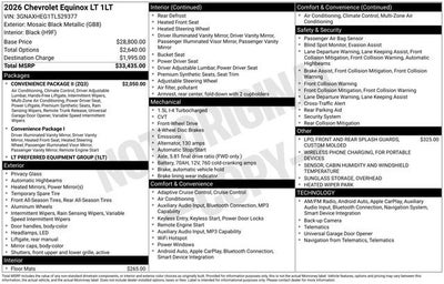 2026 Chevrolet Equinox LT