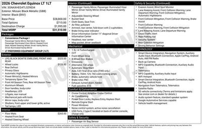 2026 Chevrolet Equinox LT