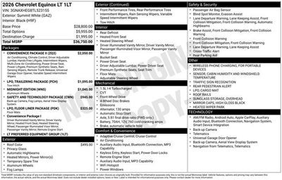 2026 Chevrolet Equinox LT
