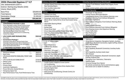 2026 Chevrolet Equinox LT