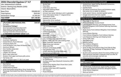 2026 Chevrolet Equinox LT