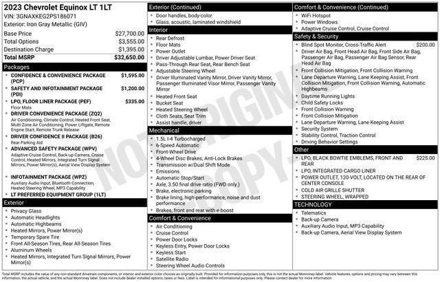 2023 Chevrolet Equinox LT
