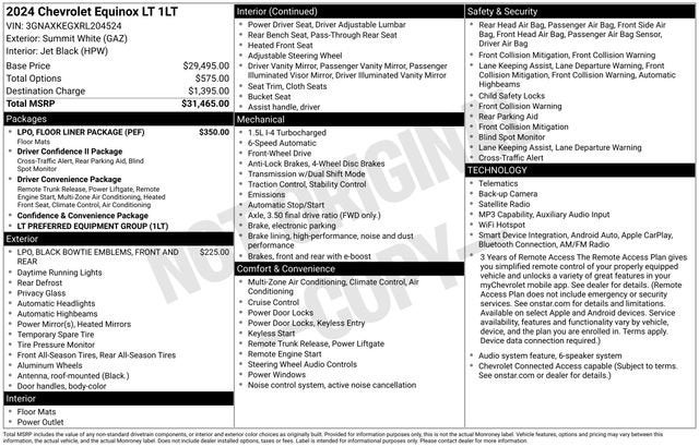 2024 Chevrolet Equinox LT