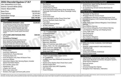 2026 Chevrolet Equinox LT