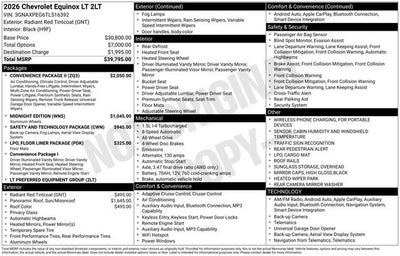 2026 Chevrolet Equinox LT