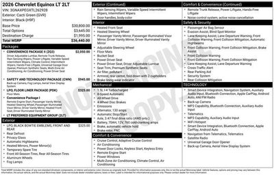 2026 Chevrolet Equinox LT