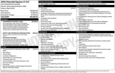 2026 Chevrolet Equinox LT