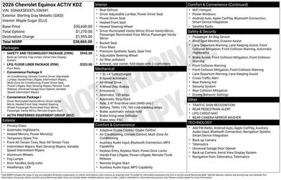 2026 Chevrolet Equinox ACTIV
