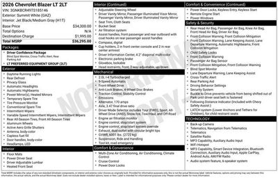 2026 Chevrolet Blazer 2LT