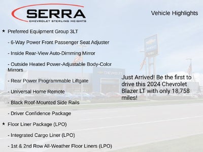 2024 Chevrolet Blazer 3LT