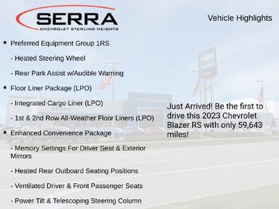 2023 Chevrolet Blazer RS