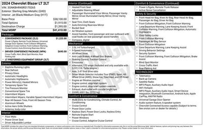 2024 Chevrolet Blazer 2LT