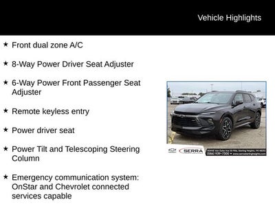 2025 Chevrolet Blazer RS