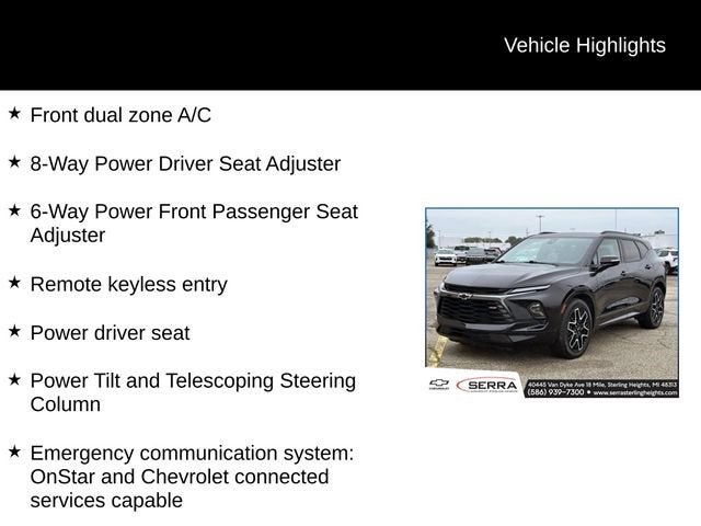 2025 Chevrolet Blazer RS