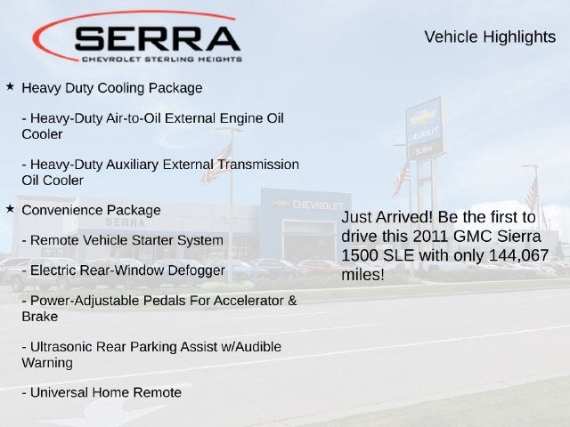 2011 GMC Sierra 1500 SLE