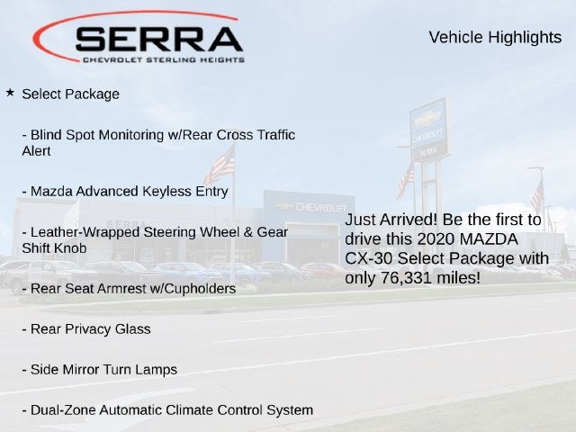 2020 Mazda Mazda CX-30 Select Package