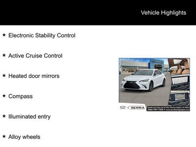 2024 Lexus ES ES 300h
