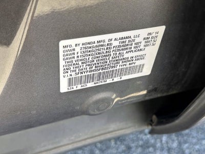 2015 Honda Pilot EX-L