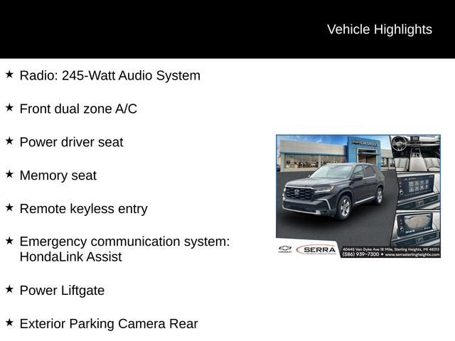 2024 Honda Pilot EX-L 8 Passenger