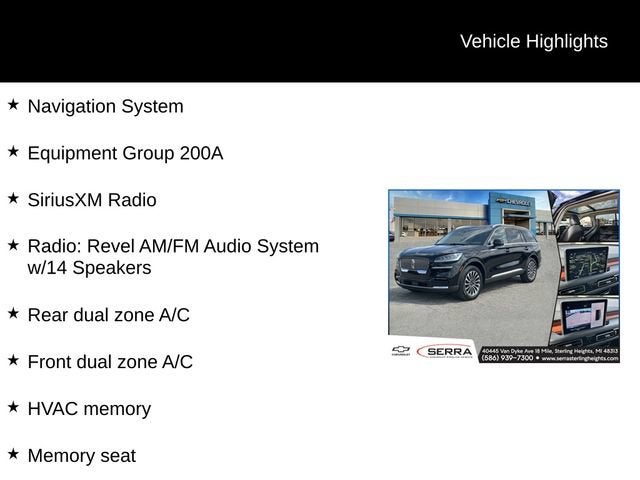 2023 Lincoln Aviator Reserve
